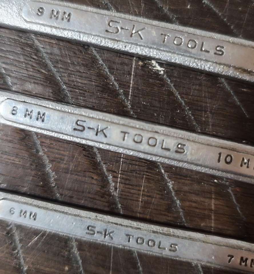 Vintage SK Tools USA LOT 115 pcs. SAE/Metric Sockets Wrenches eBay