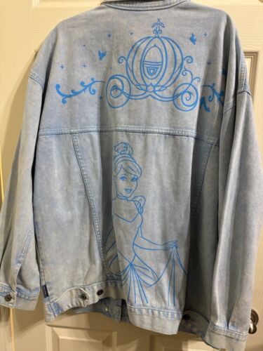 Disney Parks Cinderella denim jacket XXL