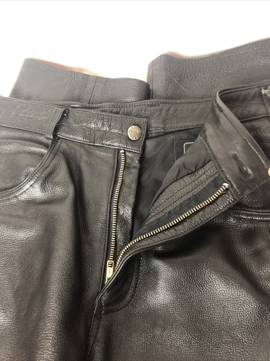 Oakwood Flying Bikes Heavyweight Leather Motorcycle Pants Oakwood Flying Bikes Heavyweight Leather Motorcycle Pants