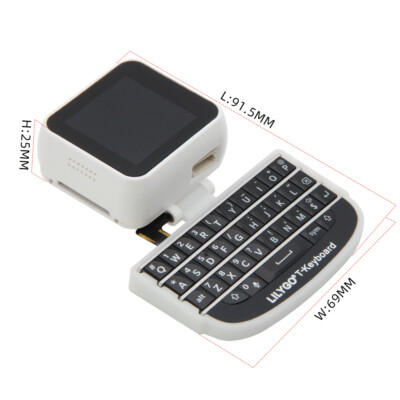LILYGO T-Watch-Keyboard-C3 Mini Keyboard Support WiFi Bluetooth 5.0 ESP32-C3