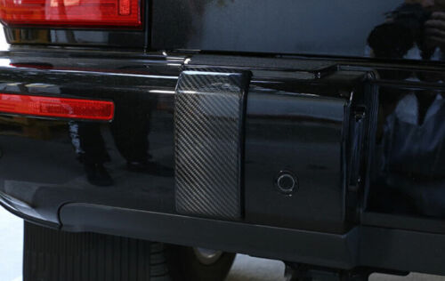 Fit For Benz 2019-2022 G-Class Real Carbon Fiber Rear Bumper Grille Cover Trim - Picture 2 of 6