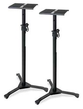 Coppia Supporti Asta Casse Stand Stativi Monitor Cassa Acustica 25kg Regolabile