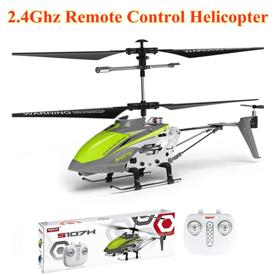 2.4Ghz Syma S107H Helicopter RC Eletric Remote Control Toy Ideal Gift for Kids - Image 3 of 4