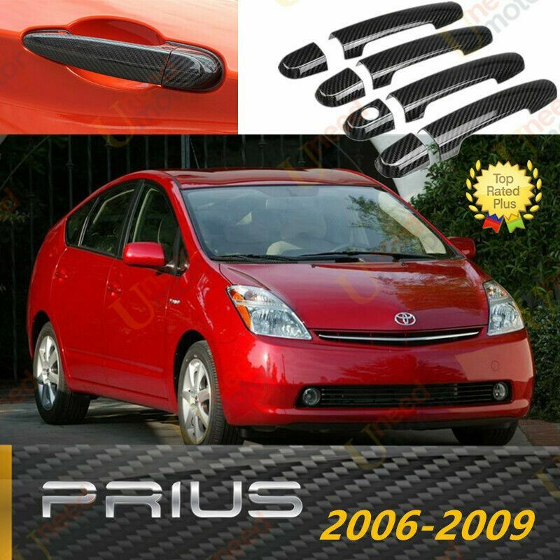 Fit For Toyota Prius 2006-2009 Carbon Fiber Style Door Handle
