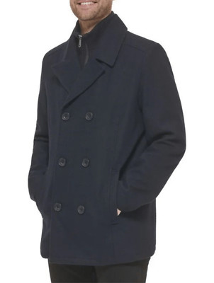 Kenneth Cole Men Pea Coat