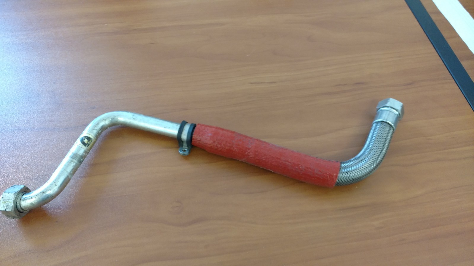 LAMBORGHINI GALLARDO ENGINE OIL HOSE PIPE LINE OEM 07L115689