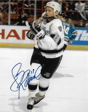 Los Angeles Kings Larry Robinson Signed Autographed 8x10 NHL Photo COA #3