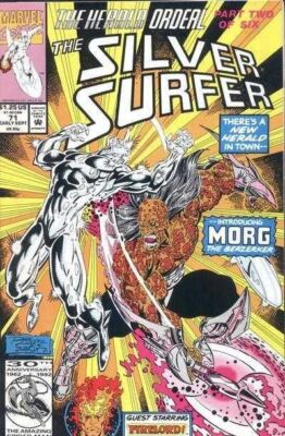 Silver Surfer (1987) #  71 (5.0-VGF) 1st appearance Morg 1992