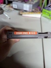 Sesame Street 123 (Nintendo Entertainment System, 1989) NES Authentic