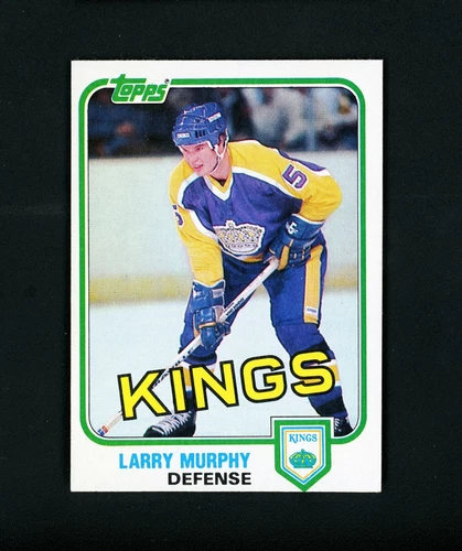 Larry Murphy 1981 Topps RC (HOF) Los Angeles Kings #100 NM-MT