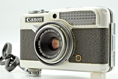Read!Excellent+5 】Canon Demi C Half Frame Film Camera / 28mm f