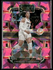2024 Panini Select WNBA #62 Cheyenne Parker-Tyus Pink Ice Prizms