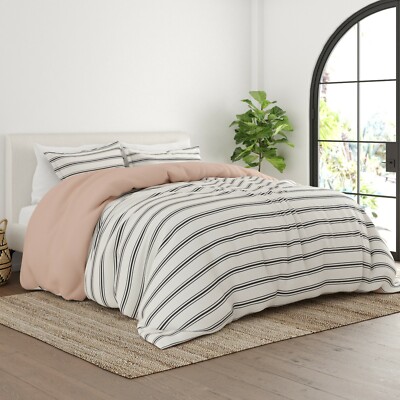 3PC Reversible Duvet Cover by Kaycie Gray