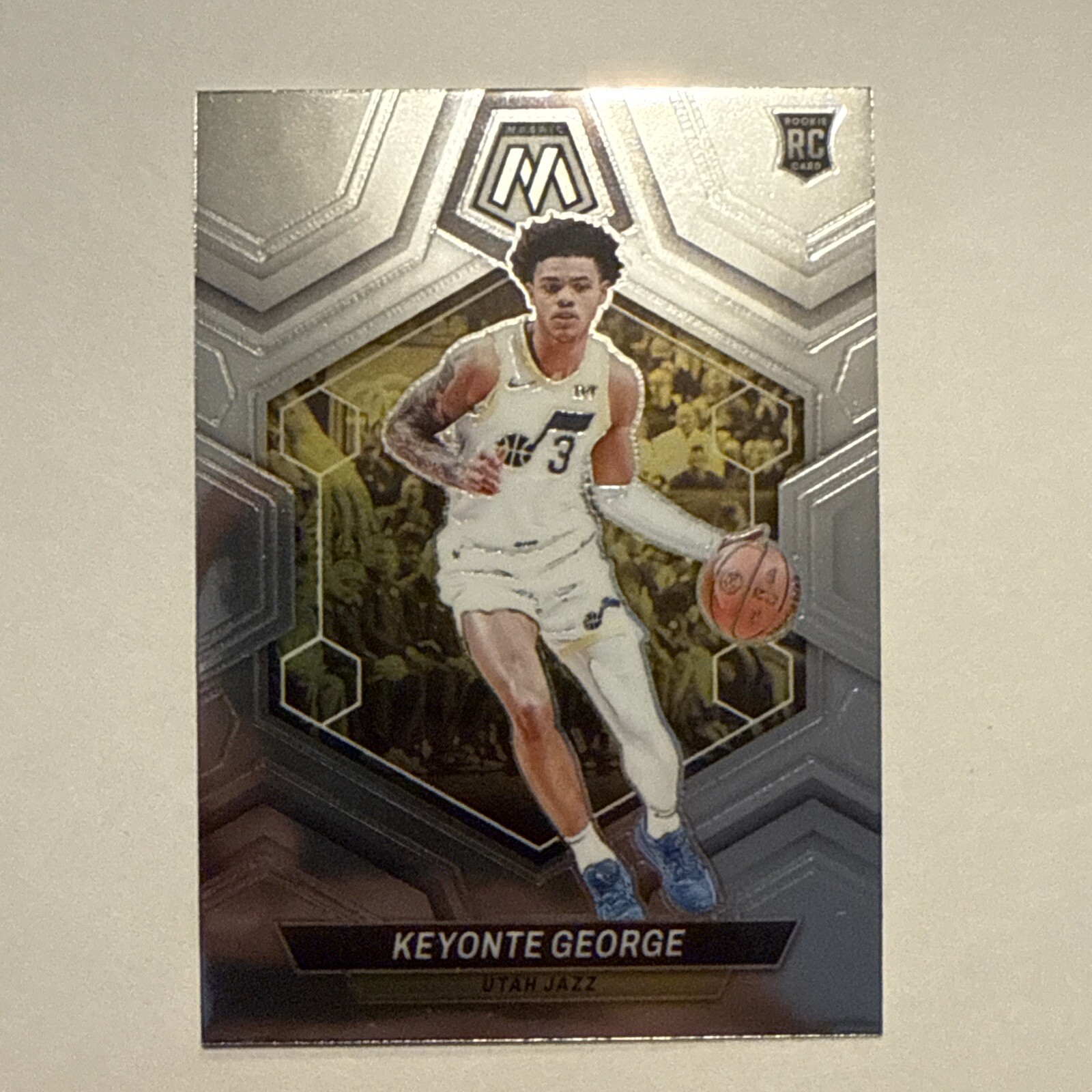 2023-24 Panini Mosaic Basketball Keyonte George Silver RC Jazz #222
