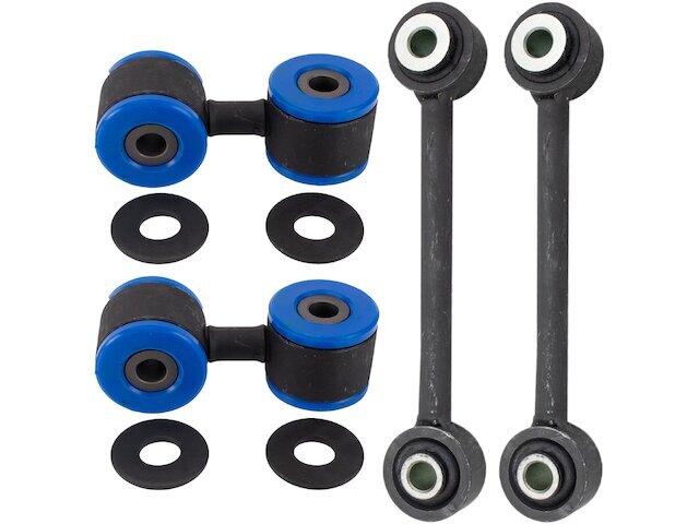 TRQ 4 Piece Sway Bar Link Set Sway Bar Link Kit fits Audi S5 2008-2017 67XBYM