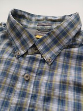Eddie Bauer Men's 2XL Classic Fit Plaid Button-down Long Sleeves Collared