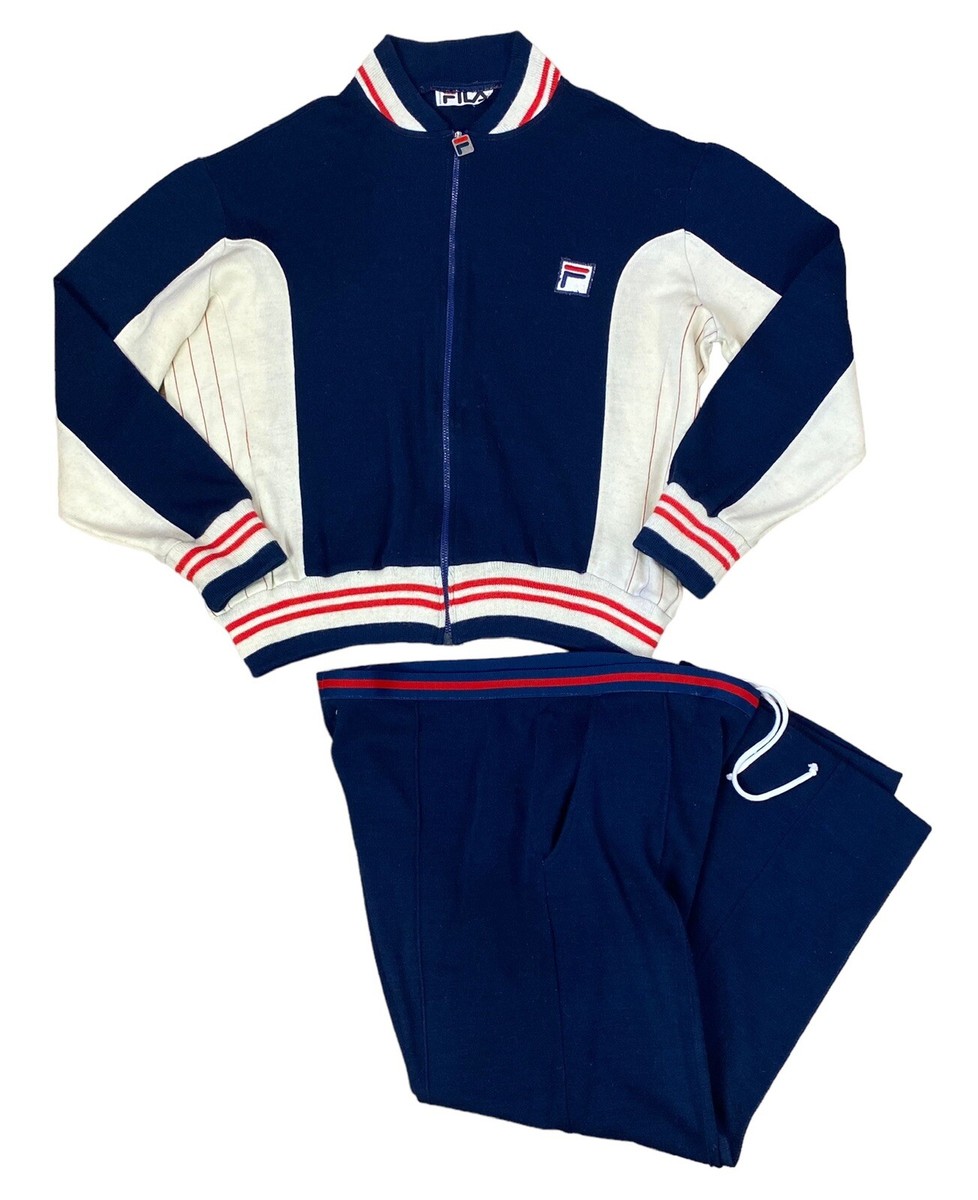 Vintage Fila Settanta Tracksuit Navy Jacket Pants | eBay Vintage Fila Settanta Tracksuit Navy Jacket Pants | eBay