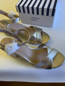 crown and ivy white heels