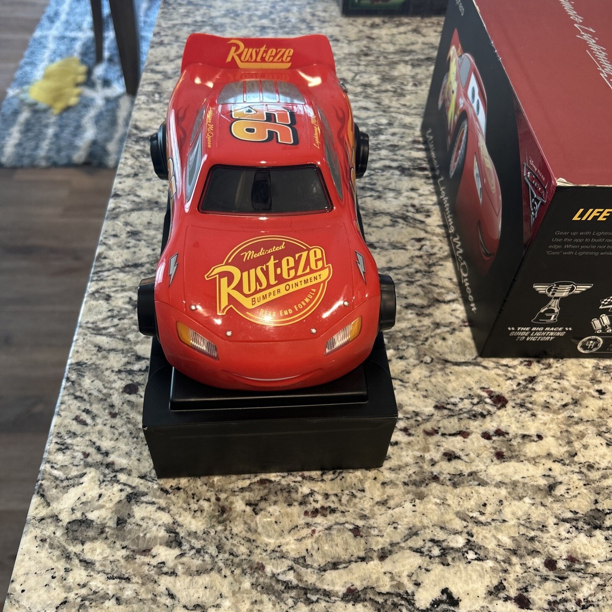 sphero ultimate lightning mcqueen to car with charger and