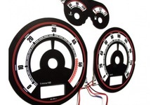 Audi A3 (8L) '96-'03 Design 2 glow gauge plasma dials tachoscheibe glow shift in