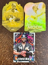 2022 TOPPS FIRE ELOY JIMENEZ - GOLD MINTED TO THE MOON + ON FIRE GOLD + BASE🔥