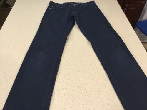 Men's low rise blue Gas Albert slim straight fit stretch jeans size 27/34 |  eBay
