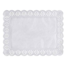 Papstar Paper Coasters Square White 40 x 30 mm 100 Pieces