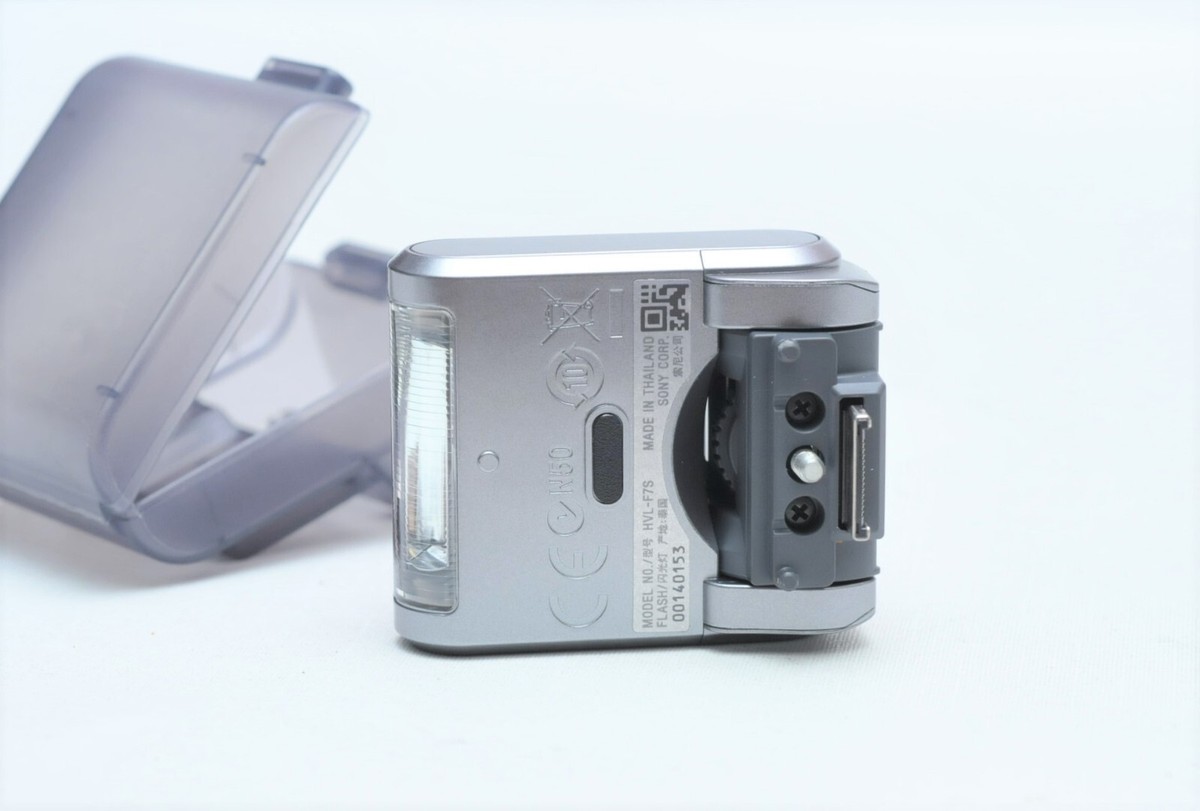 Sony HVL F7S Shoe Mount Flash For Sony NEX 3, Nex 5 W/Case | eBay