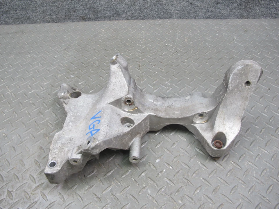 🥇07-08 VW EOS GOLF R32 MK5 ENGINE & ALTENATOR TENSIONER BRACKET MOUNT SET OEM - Image 4 of 4