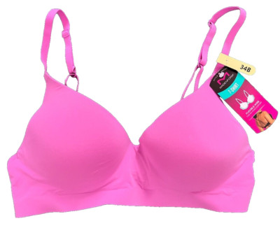 Maidenform Barely There Underwire Bra, Convertible Straps, Bright Pink, 34B