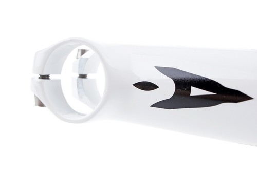 Aerozine XS7 Road Mountain eBike Cycling Stem w/Titanium bolts 6D 130mm White - Picture 5 of 8
