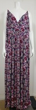 Ellos Womens Dress Plus Size 2XL 26/28 Sleeveless Tank Stretch Abstract Floral