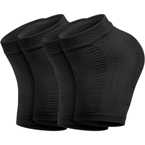 Set of 2 Foot Soak for Dry Cracked Feet Heel Sock Protector Gel Sleeves