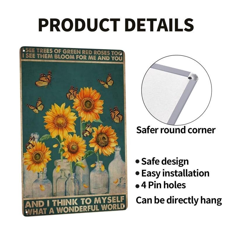 fmrsok Tin Sign Native American Indian Chief Colorful Feather Metal Tin