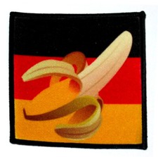 BANANENREPUBLIK - Deutschland Banane - FUN Aufn&auml;her / Patch #9885