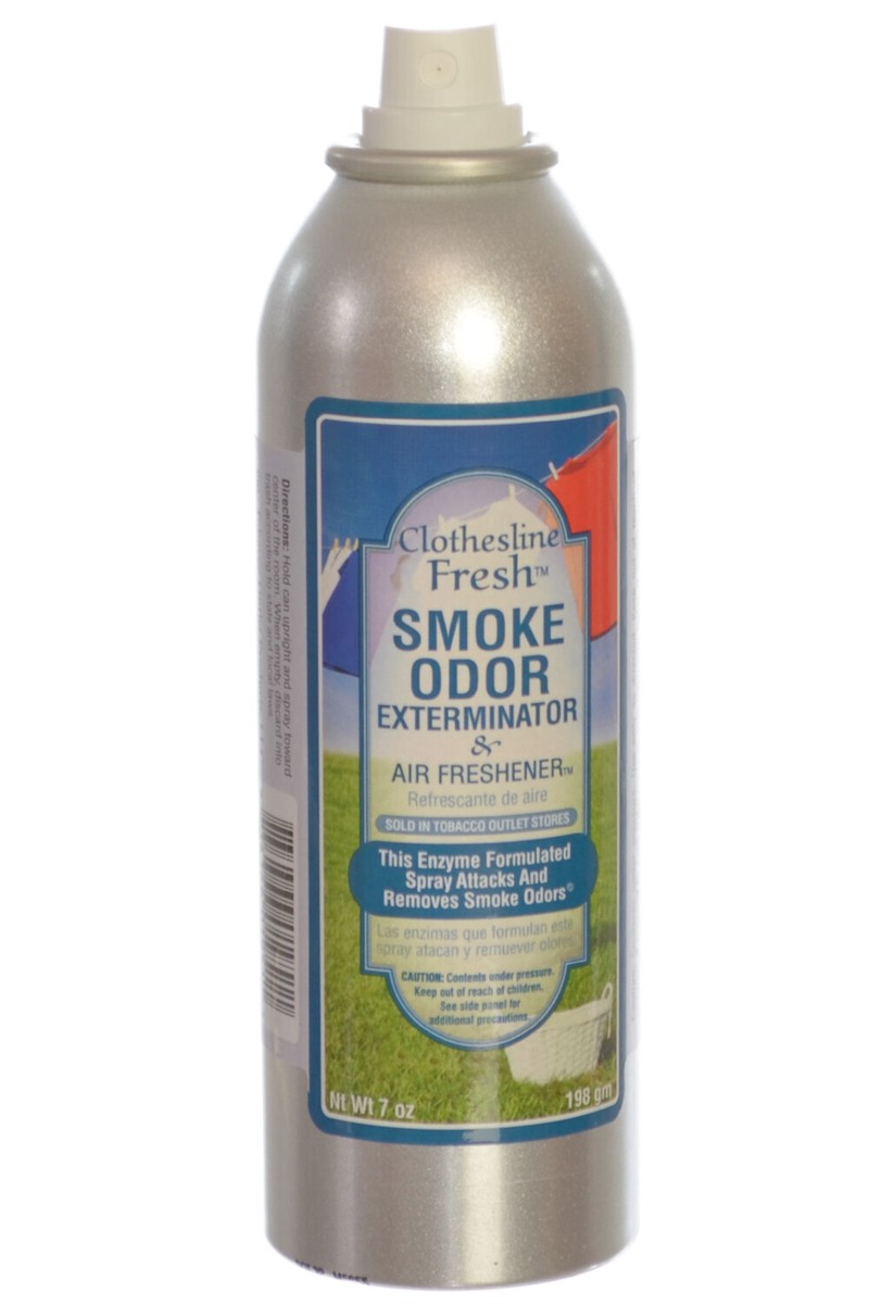 tobacco outlet products smoke odor exterminator Smoke Odor Exterminator Removes Smell 7oz Spray Air Freshener, Clothesline  Fresh