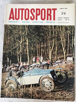 Autosport 15 April 1966 test Sunbeam Tiger Jensen CV8 Mk3 Brabham F2 Goodwood