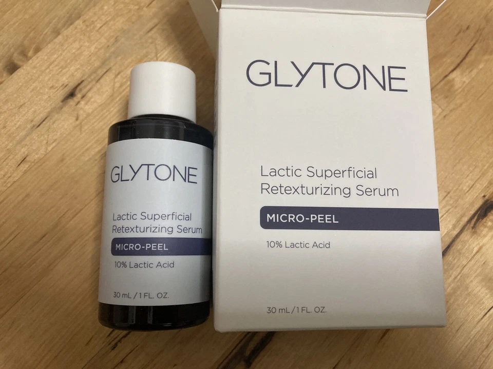 Suero retexturizante superficial Glytone Lactic, microexfoliante, 30 ml/1 fl. oz Foto 2 de 4