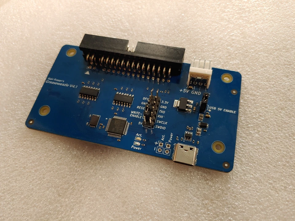 GreaseWeazle v4.1 board USB floppy drive adapter Retro All Formats - Image 2 of 3