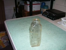 Vintage Glass Bottle DR ELLIS WAVE SET Special Quick Dry Waving Fluid for Hair