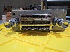 L62 Corvette Wonderbar Radio--original Delco Gm-wknobs-prof Restored--ncrs