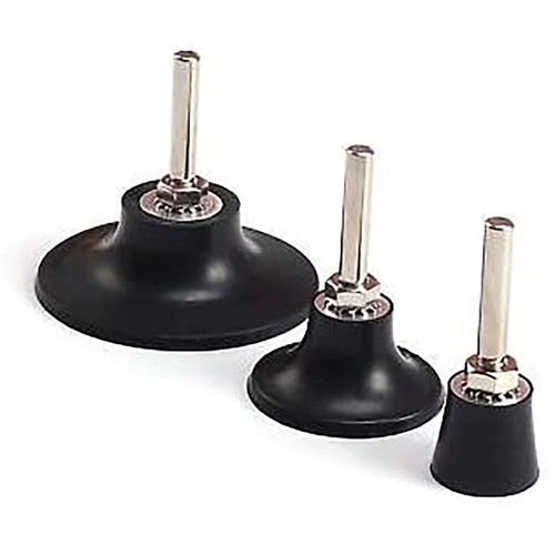 3Pcs 25-75mm Roloc Roll & Lock Rotary Pad Holder 6mm Shank Sanding Disc Holder - Picture 6 of 8