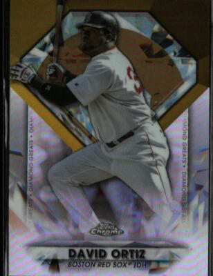 2022 Topps Chrome Update #DGC-56 David Ortiz Diamond Greats D184