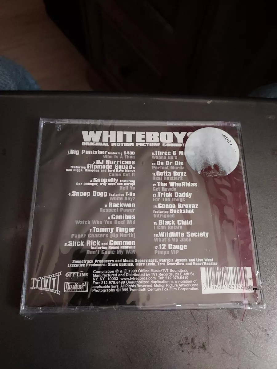 Various : Whiteboys: ORIGINAL MOTION PICTURE SOUNDTRACK CD (1999) BRAND NEW  SEAL