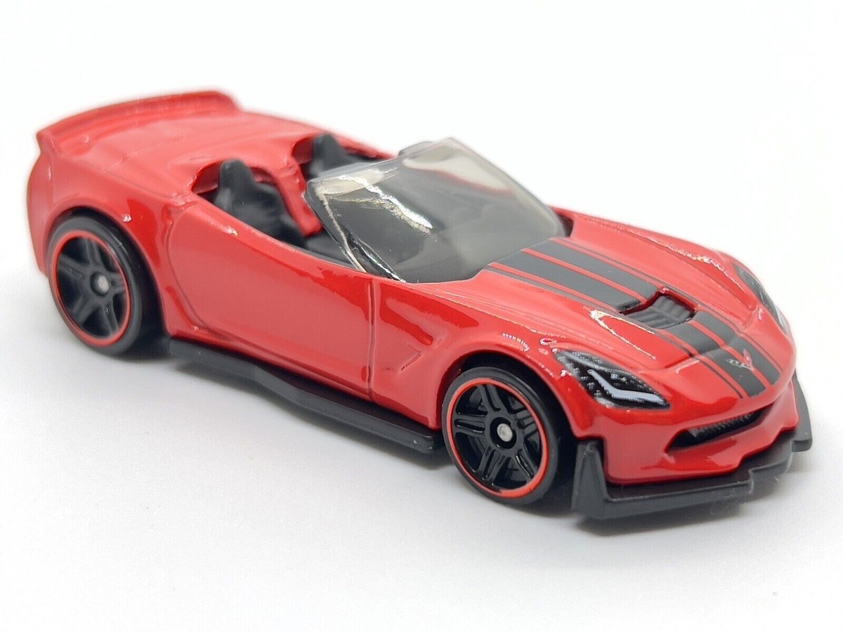 Hot Wheels Corvette C7 Z06 Convertible Red #34 NEW 2023 HW
