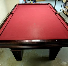 USED 8' POOL TABLE BRUNSWICK BILLIARDS - THE GAME ROOM STORE NJ 07004 DEALER