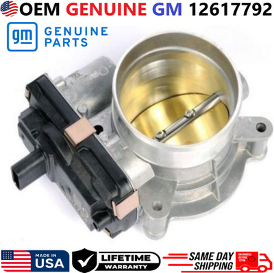 GENUINE GM Throttle Body For Chevrolet & GMC Sierra 1500 Yukon 5.3L V8, 12617792
