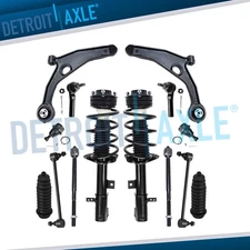 14pc Front Struts Lower Control Arms Kit for 07-09 Sebring 08-14 Avenger 2.4