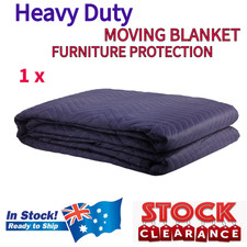 Heavy Duty Moving Blanket Furniture Protection Quilted Removalist 1.8Mx2M NEW