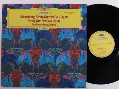 SCHOENBERG String Quartets NEW VIENNA STRING - DEUTSCHE GRAM LP NM B040